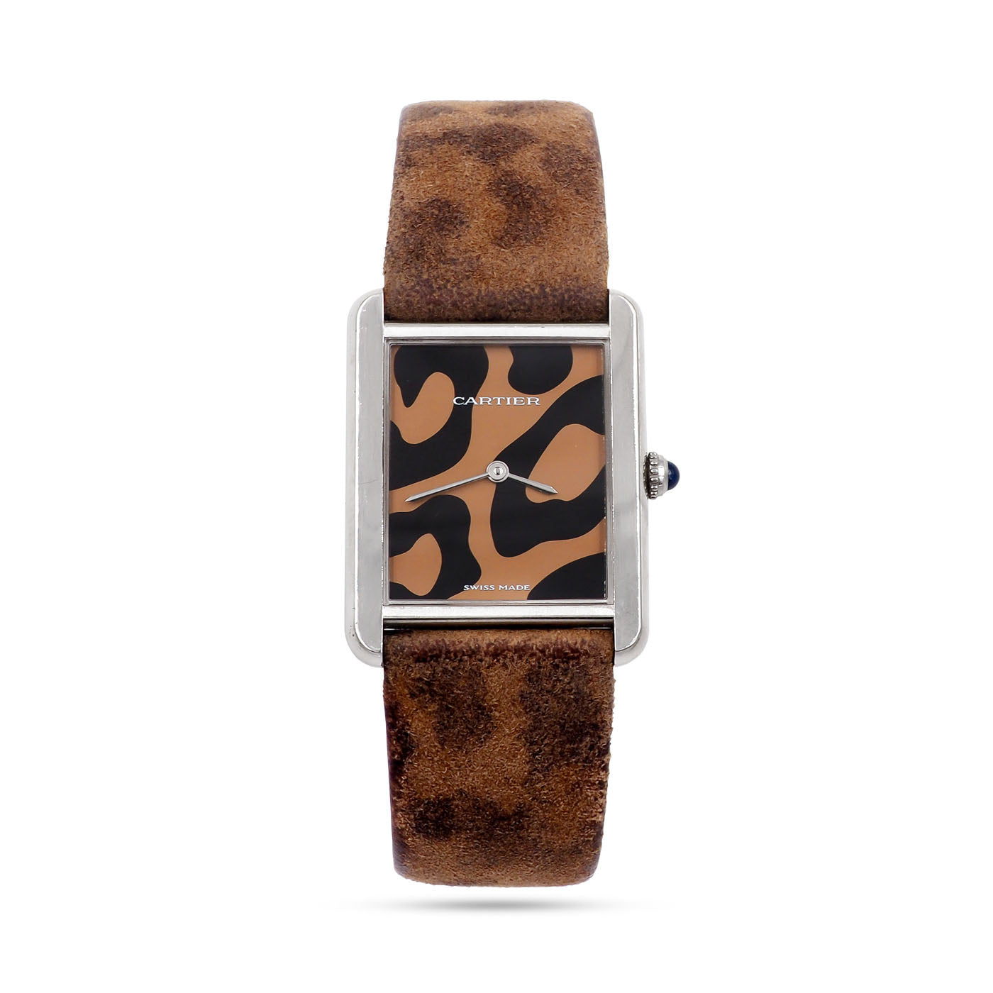 Cartier ジャガー デザイン プレート Vintage 'Leopard' Tank Solo Watch by Cartier – Platt Boutique Jewelry