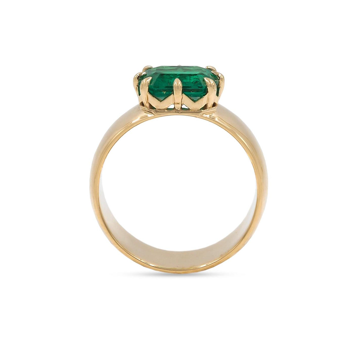 Victorian-Revival 1.58 Ct. Emerald Ring from Bespoke by Platt