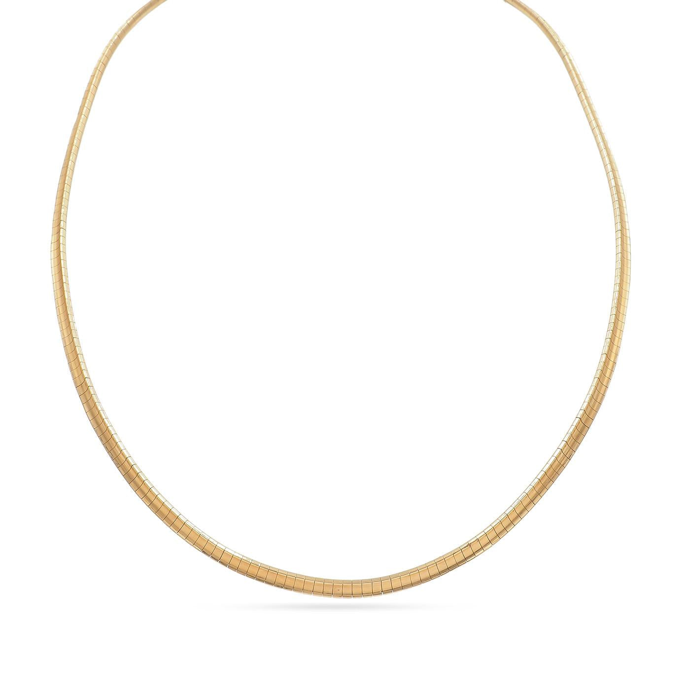 Vintage Omega Link Collar Necklace