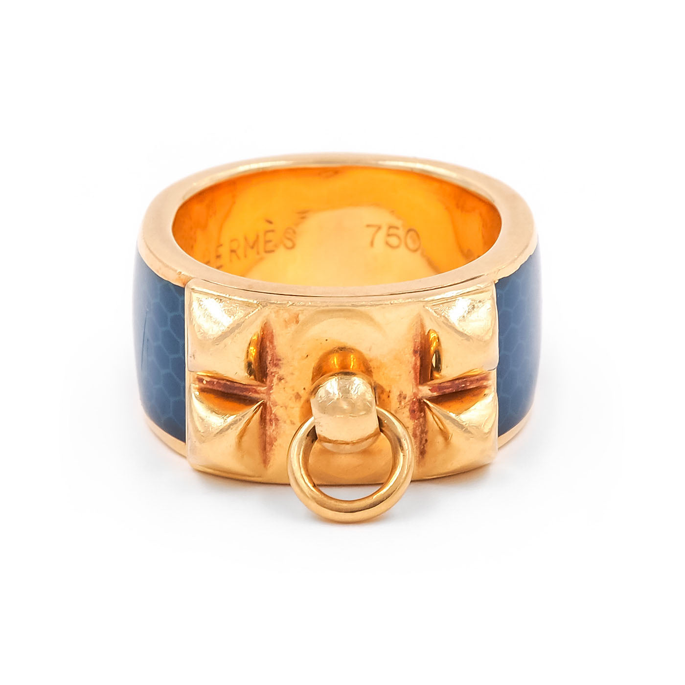 Hermes enamel ring discount