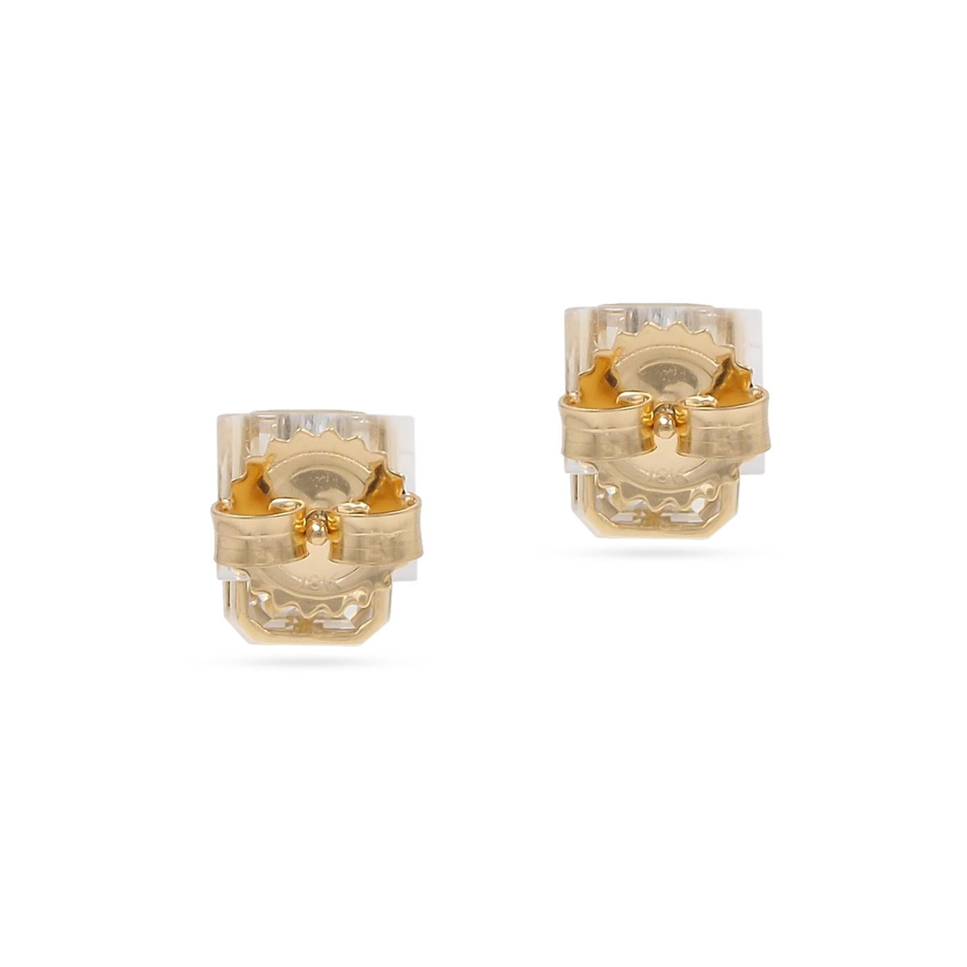 3.00 Ctw. Emerald Cut Diamond Stud Earrings from Bespoke by Platt
