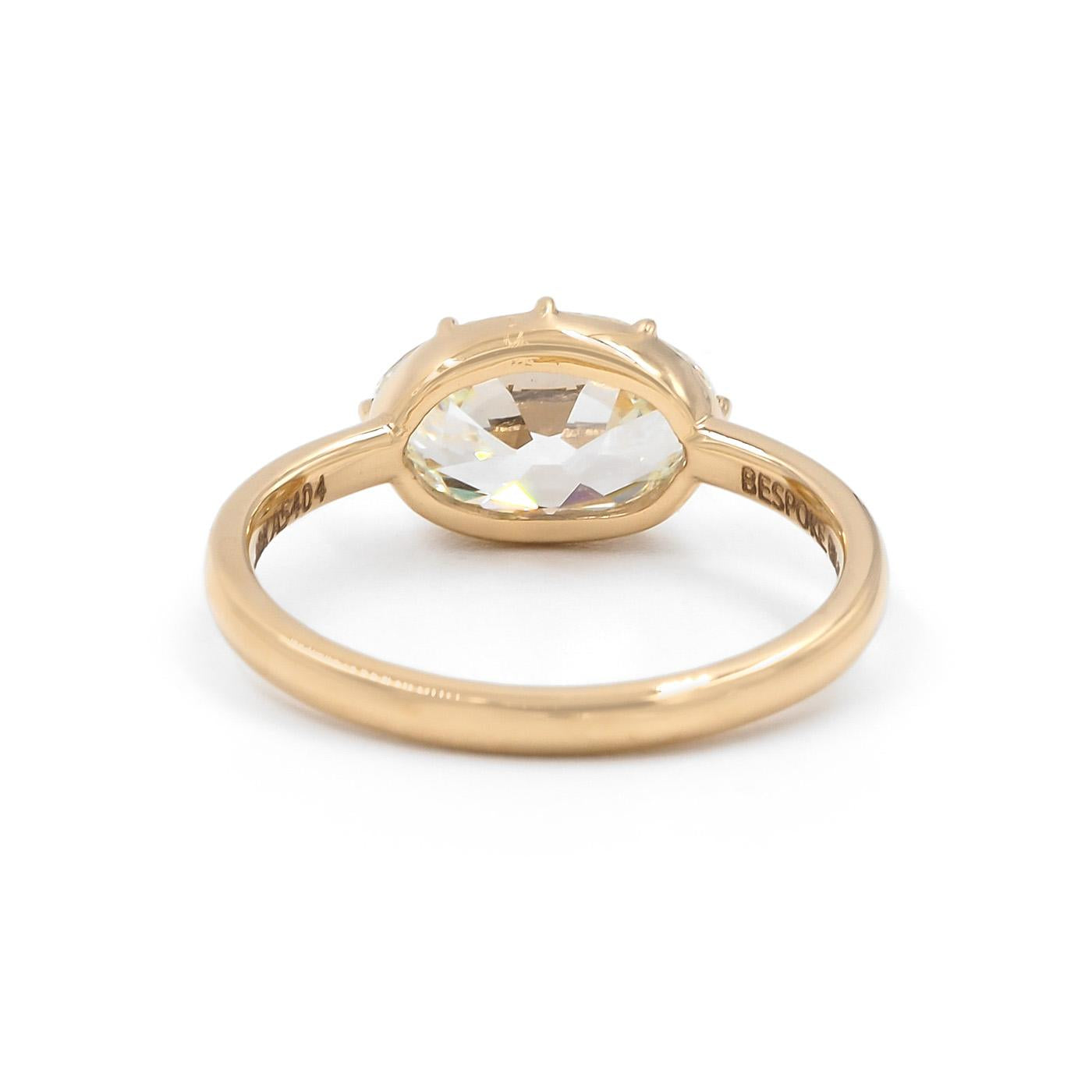 1.80 Ct. Oval Cut Diamond Solitaire Engagement Ring from Bespoke by Platt