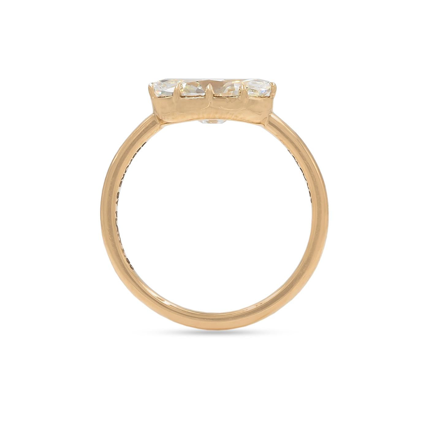 1.80 Ct. Oval Cut Diamond Solitaire Engagement Ring from Bespoke by Platt