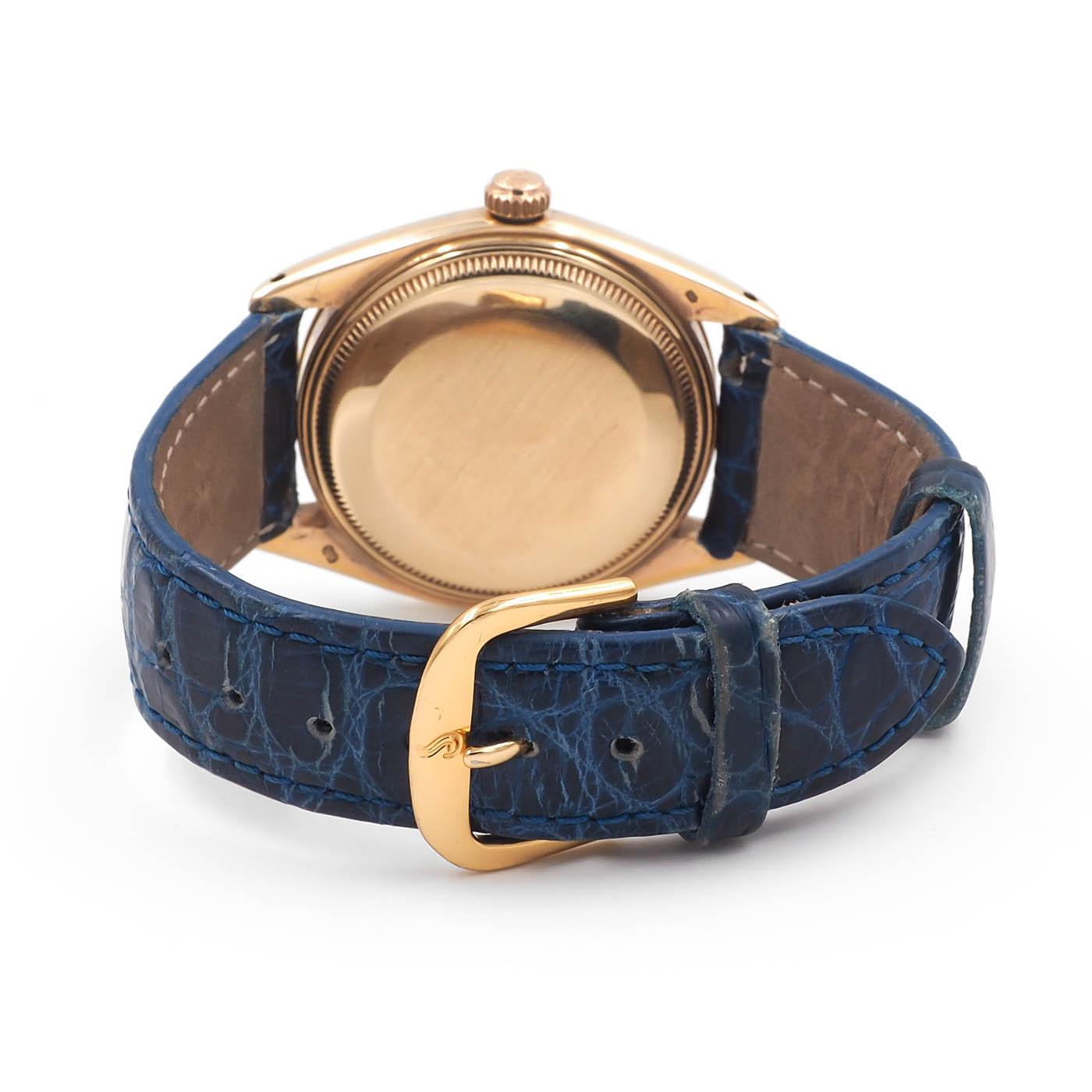 Vintage Datejust Watch with Diamonds by Rolex