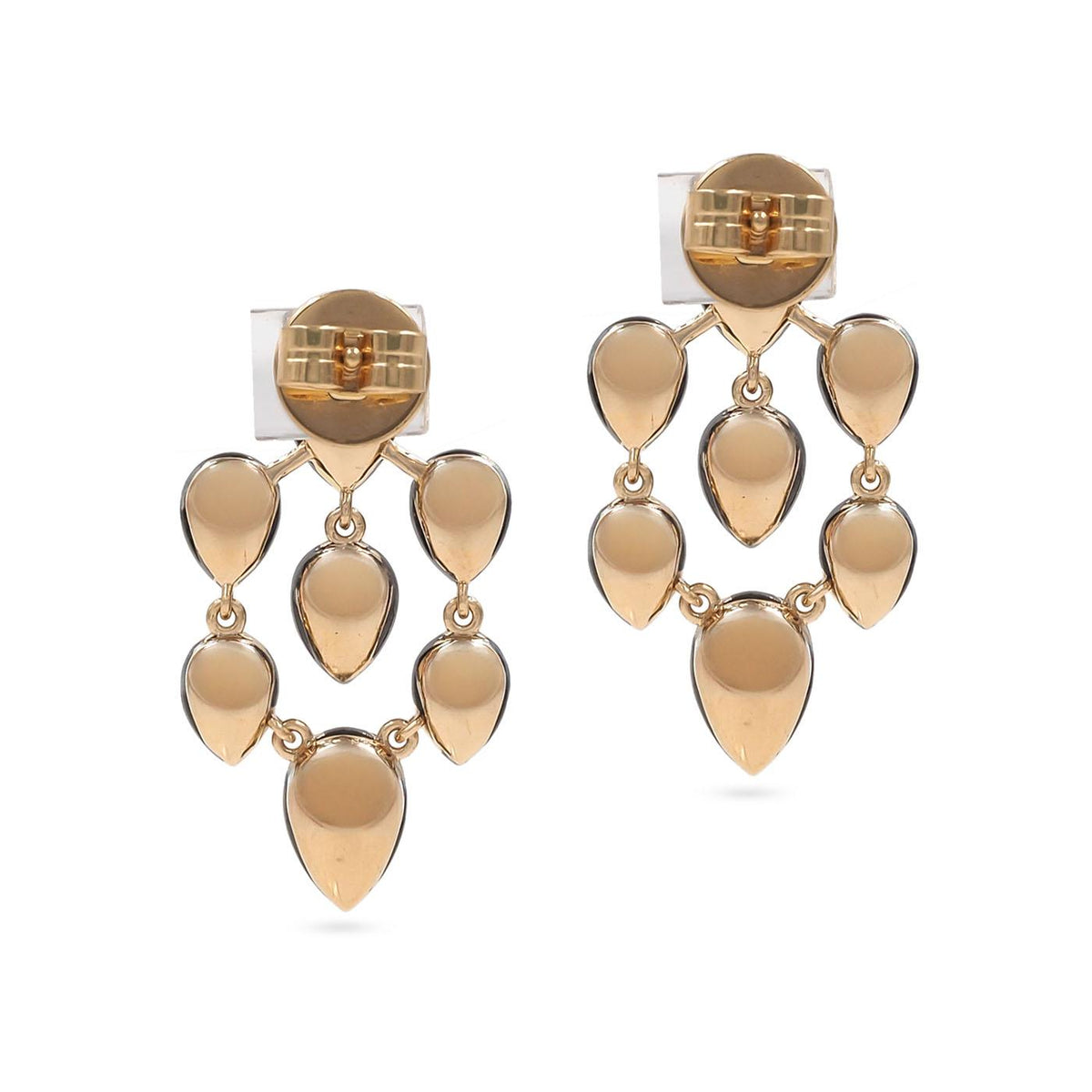 Victorian-Inspired 4.64 Ctw. Pear-Shaped Diamond 'Girandole' Dangle Earrings