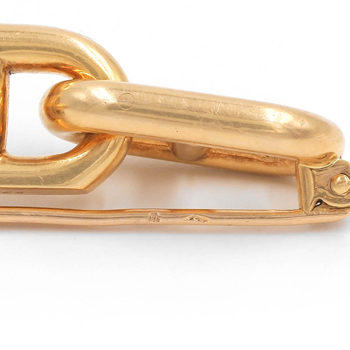 Vintage Triple Mariner Link Brooch by Hermès