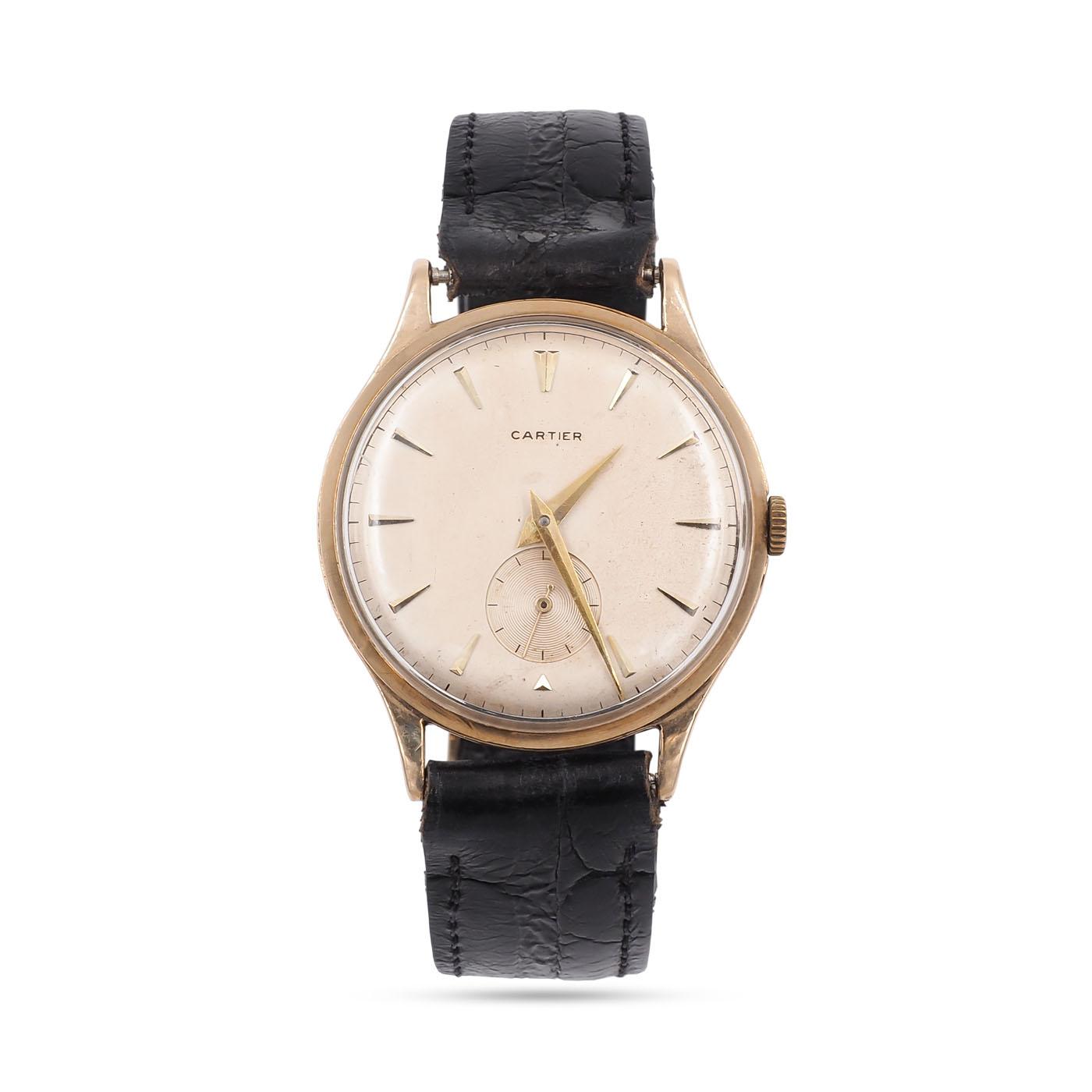 Mid-Century Watch by Cartier