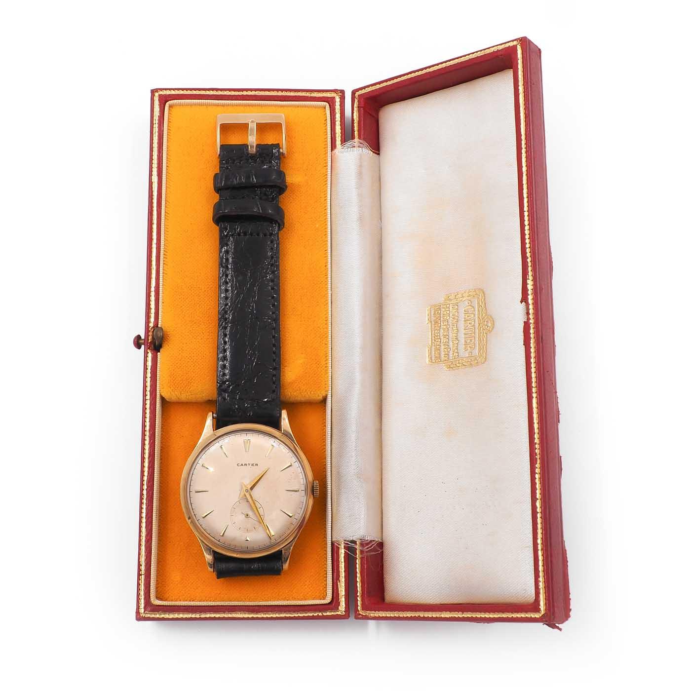 Mid-Century Watch by Cartier