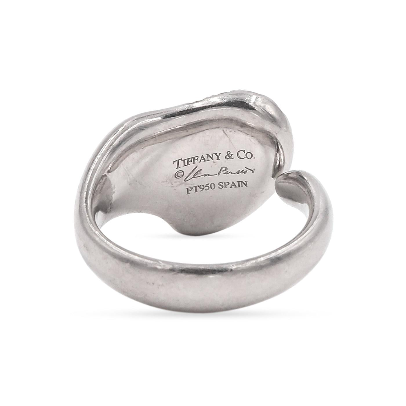 Pavé Diamond Heart Ring By Tiffany & Co.