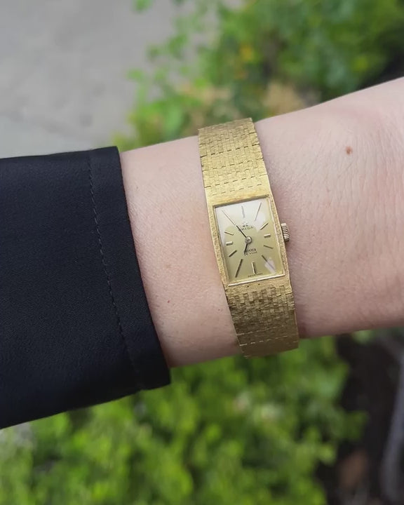 Vintage 'Meister De Ville' Watch Bracelet by Omega