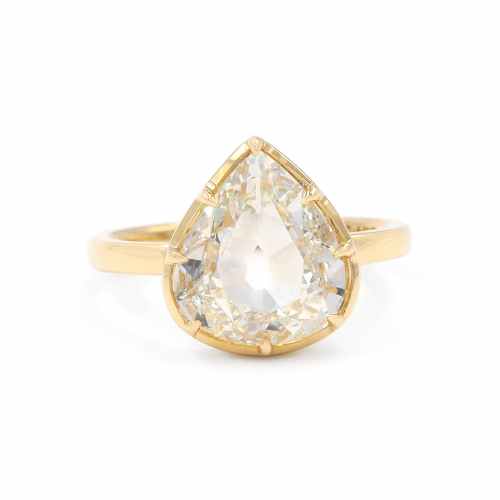 3.00 Carat Modified Heart-Shaped Diamond Engagement Ring from Bespoke by Platt