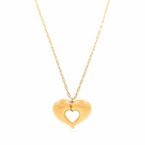 Vintage Heart Pendant Necklace by Van Cleef & Arpels