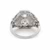 Art Deco 2.01 Ctw. Transitional Cut Diamond 2-Stone Engagement Ring